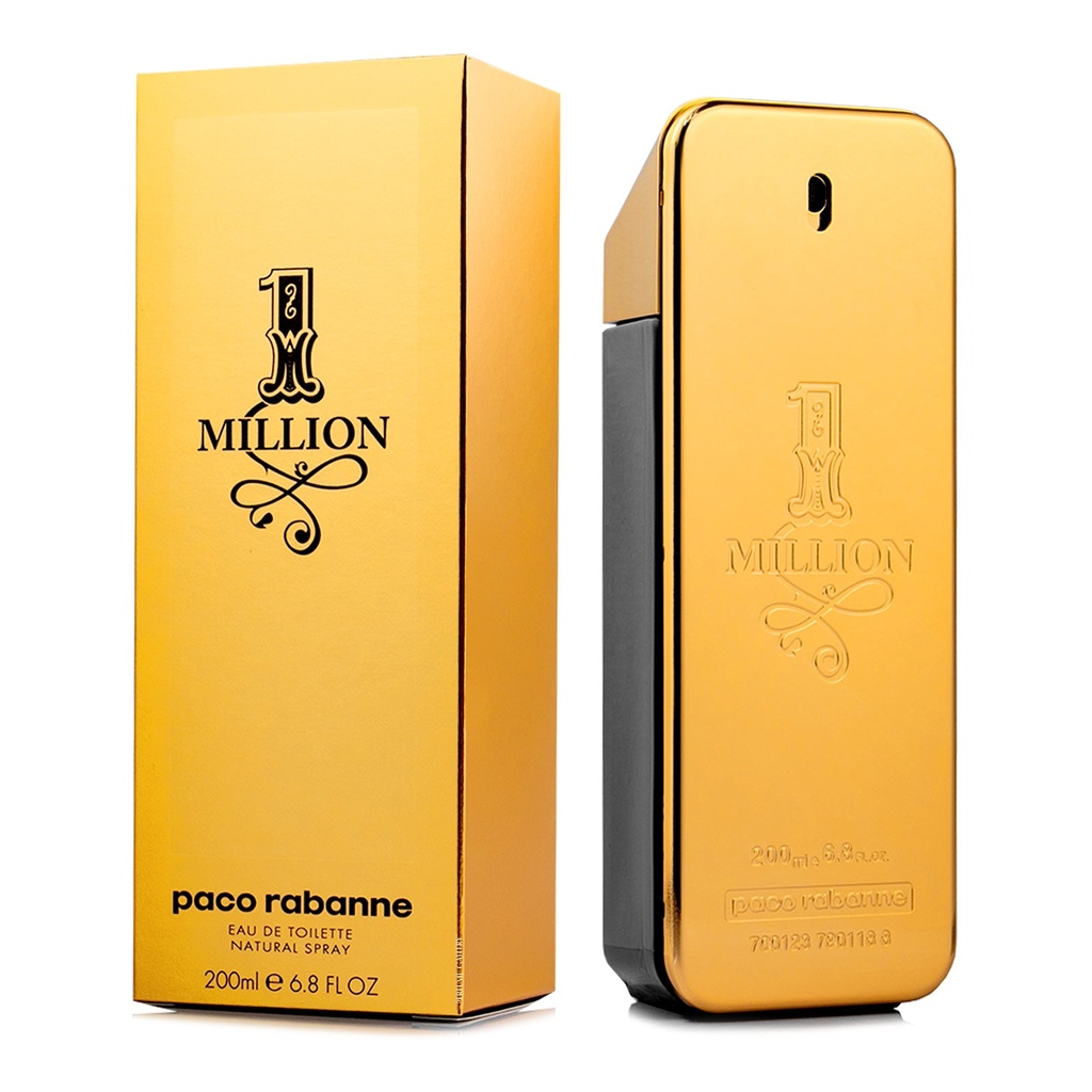 ONE MILLION 200ML EDT PACO RABANNE CAB