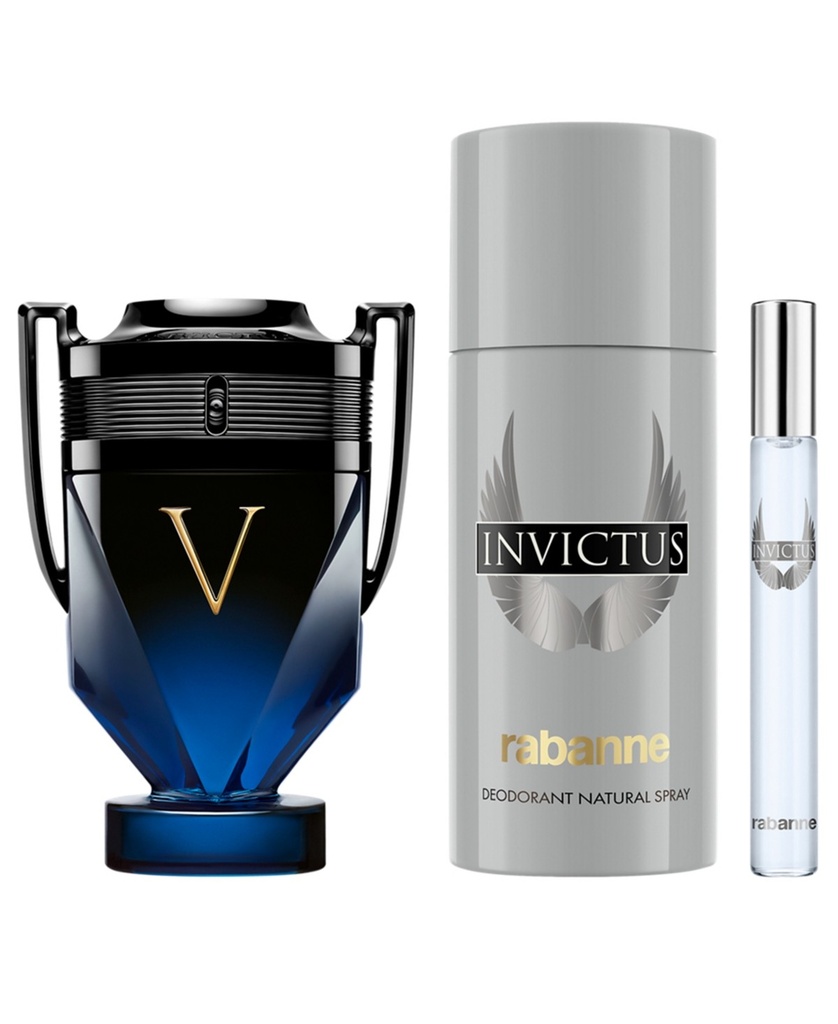 Invictus Victory Elixir Set 100 ml Parfum Intense Paco Rabanne Caballero