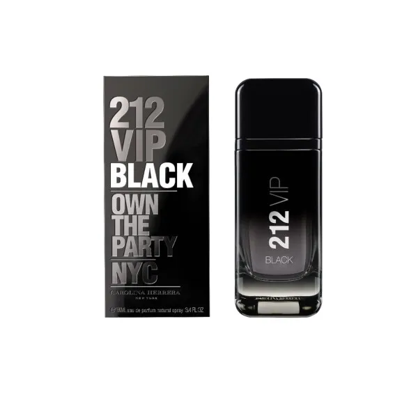 212 VIP BLACK 100ML EDP CAROLINA HERRERA CABALLERO 