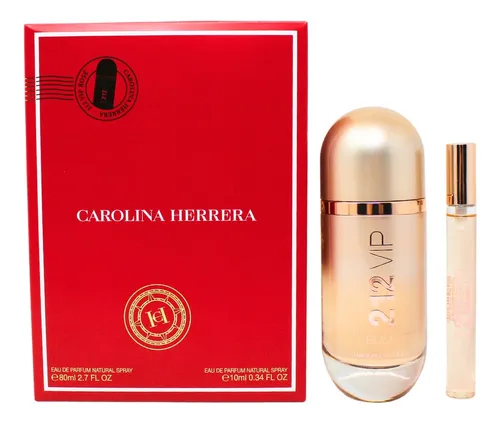 212 VIP ROSE SET EDP 80ML CAROLINA HERRERA DAMA