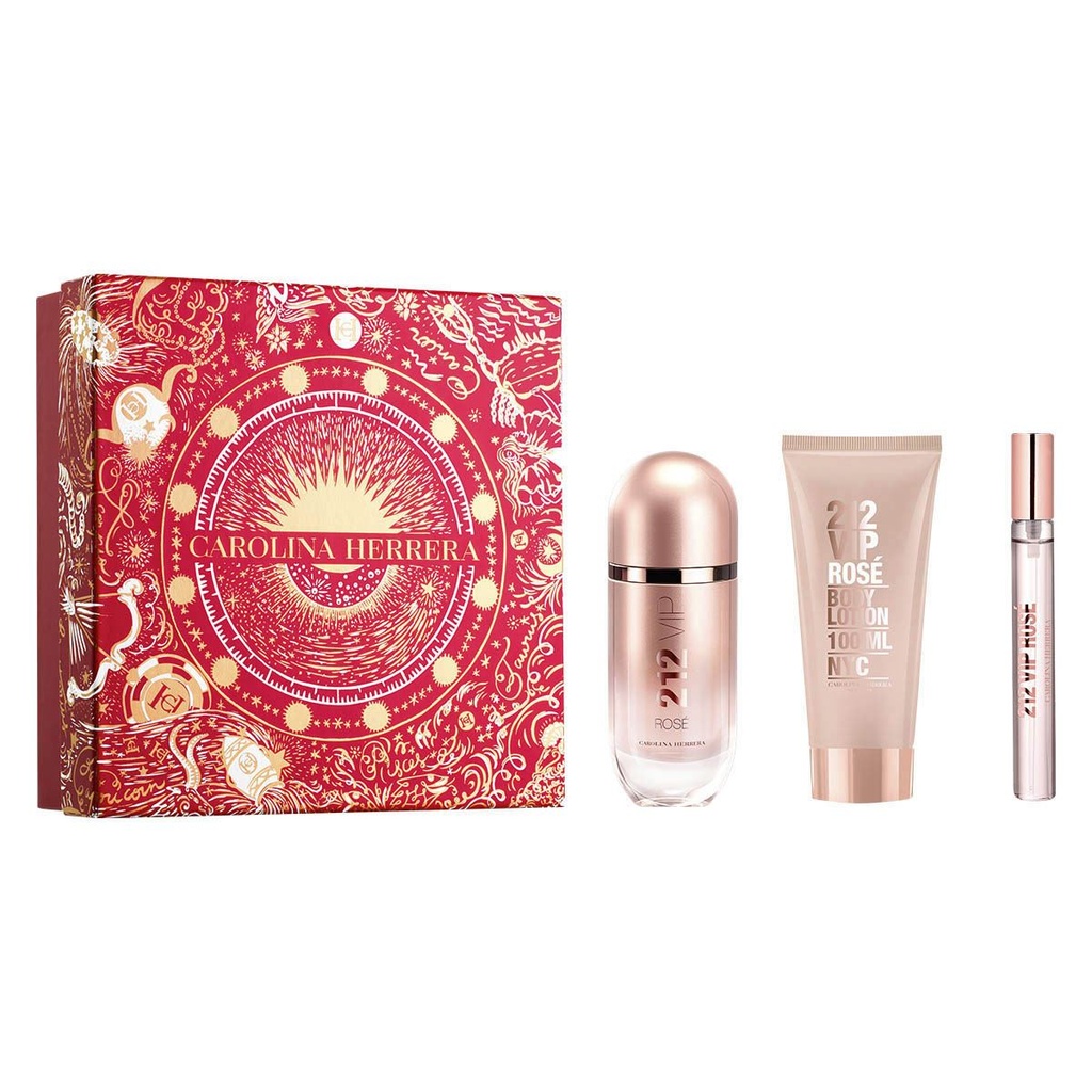 212 VIP ROSE SET EDP 80ML+LOTION 100ML CH DAMA6