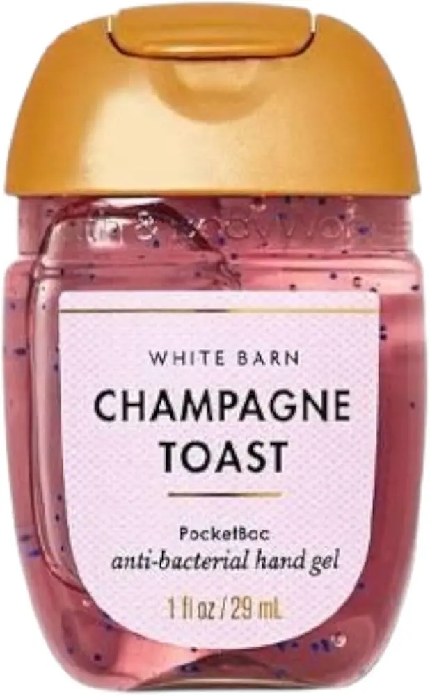 [667559304067 667659343362 667659343379 667559304043] ANTIBACTERIAL CHAMPAGNE TOAST 29ML BBW