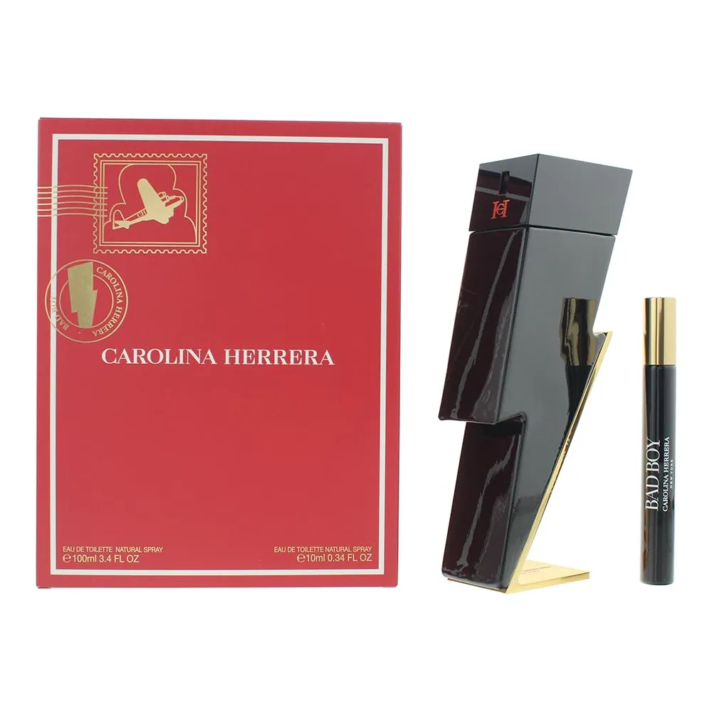 [8411061046210 8411061033913 8411061092736] BAD BOY SET 100ML EDT CAROLINA HERRERA CABALLERO