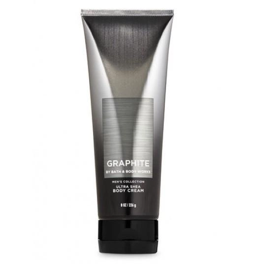 [667557985176 667659365487] Body Cream Graphite For Men Bath & Body Works 226 g BBW