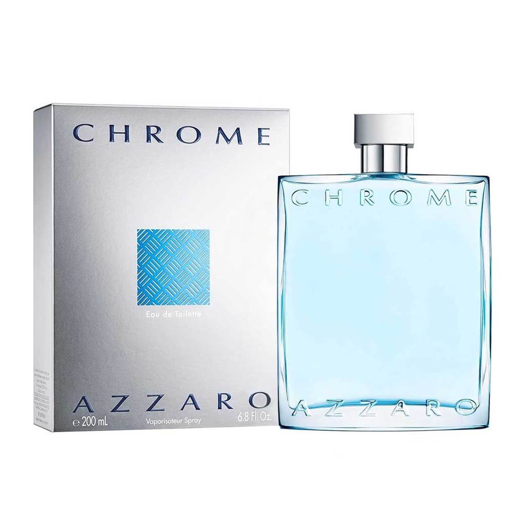 CHROME 200ML EDT AZZARO CABALLERO