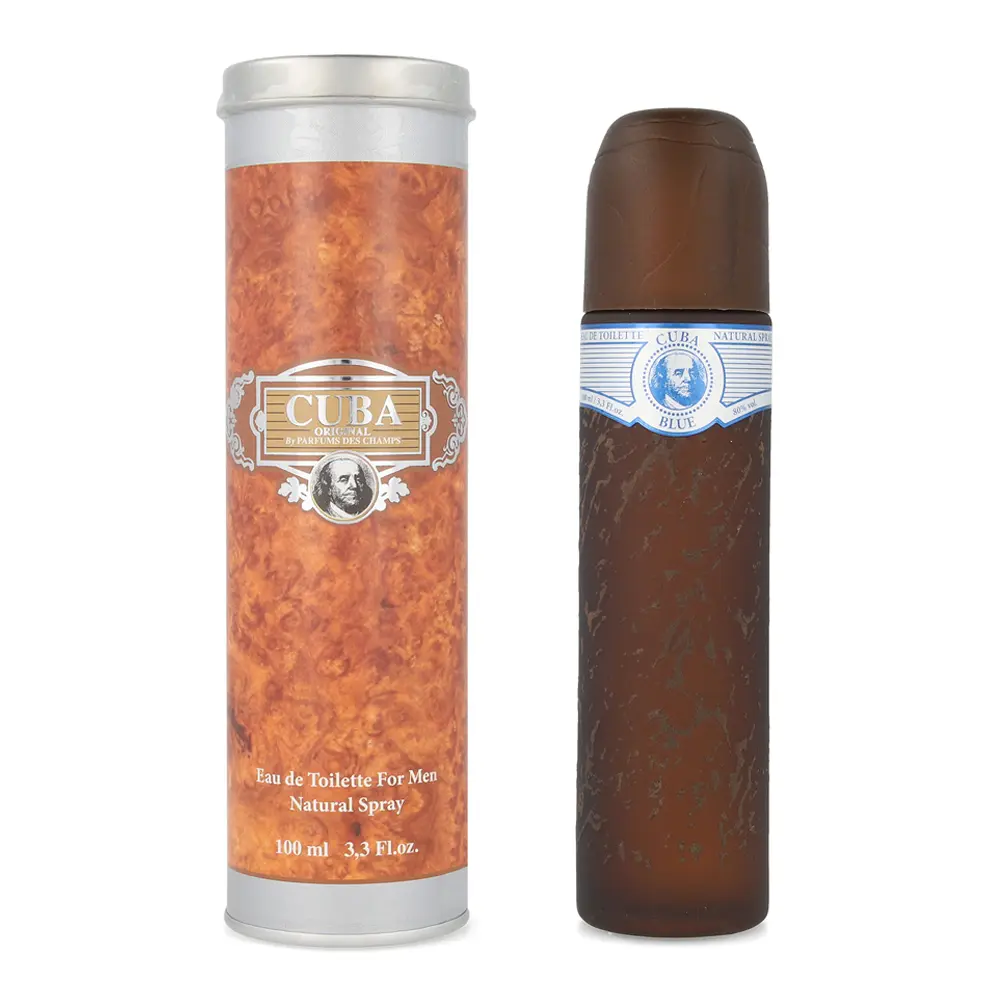 Cuba Blue 100 ml EDT Plateado Caballero
