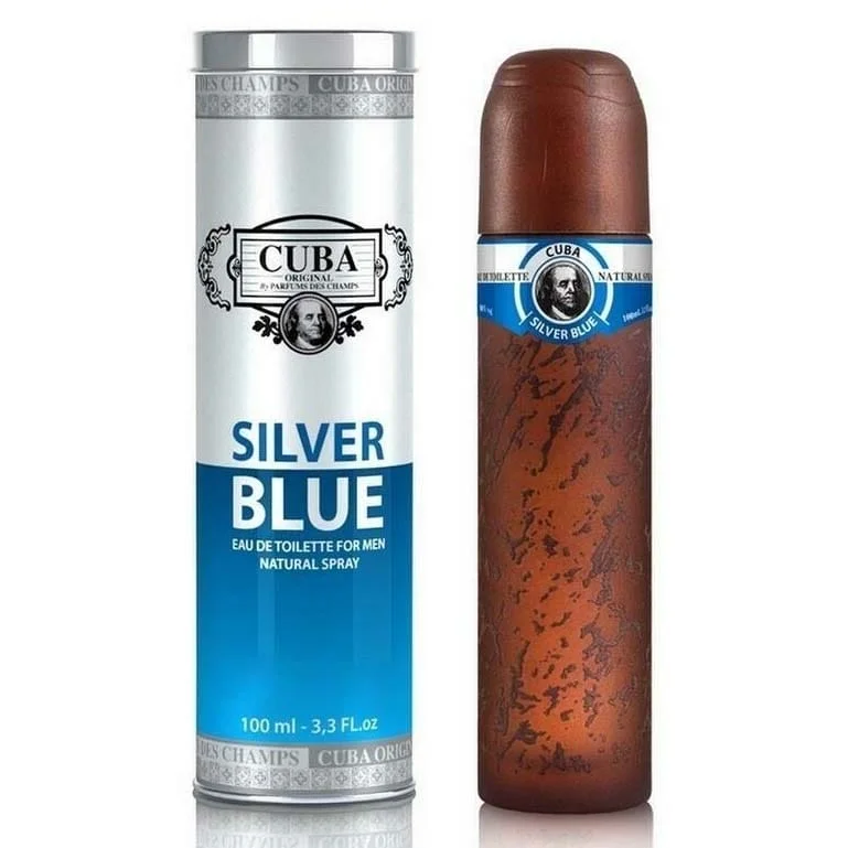 CUBA SILVER BLUE 100ML EDT CABALLERO