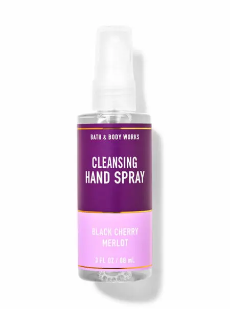 [667556515107] HAND SPRAY ANTIBACTERIAL BLACK CHERRY MERLOT 88ML BBW