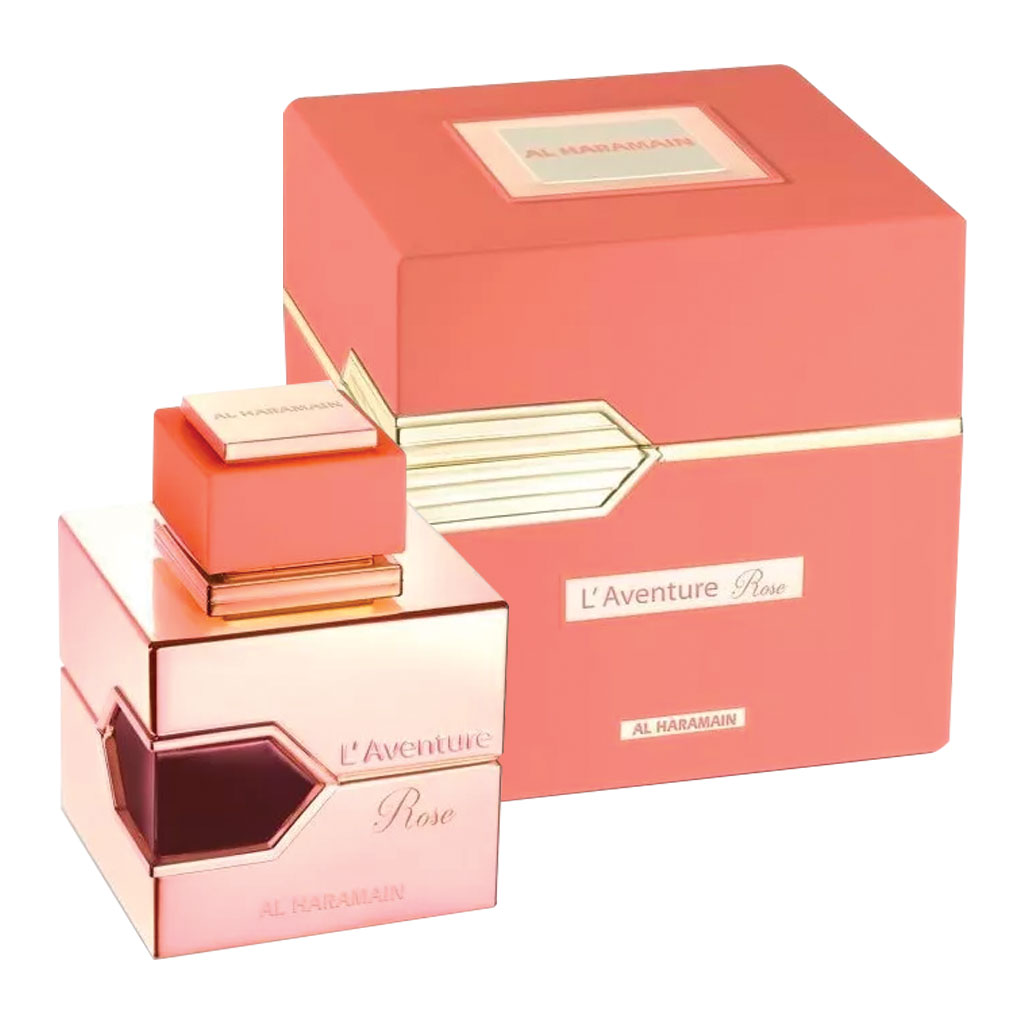 [6291106812282 1116305841] L' Aventure Femme Rose 100 ml EDP Haramain Dama
