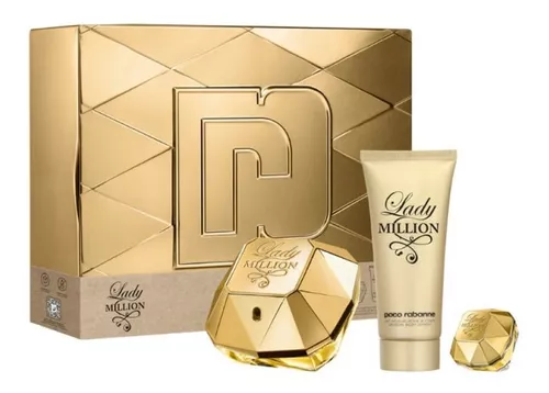 [3349668613656 3349668608232 3349668667086] Lady Million Set 80 ml EDP Paco Rabanne Dama