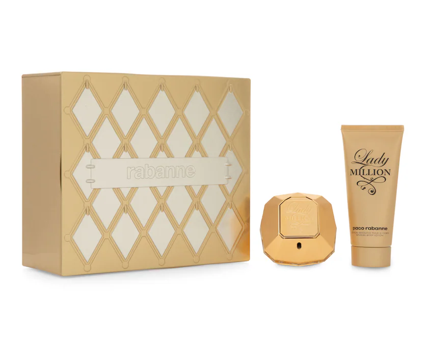 [3349668667086 3349668649327 3349668562169] Lady Million Set 80 ml EDP Paco Rabanne Dama