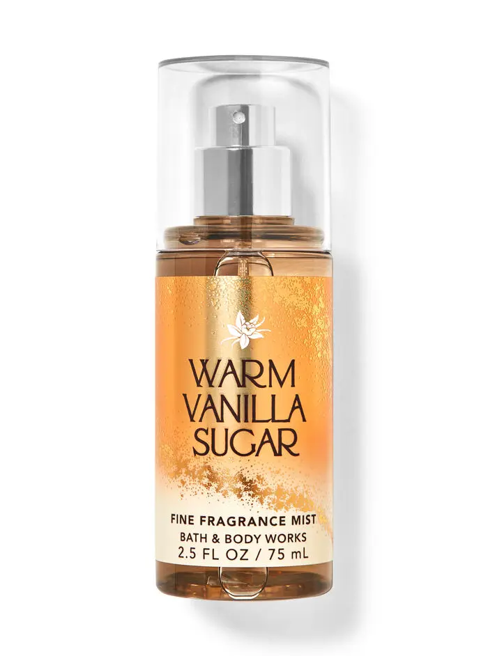 MINI BODY MIST WARM VANILLA SUGAR 75ML BBW