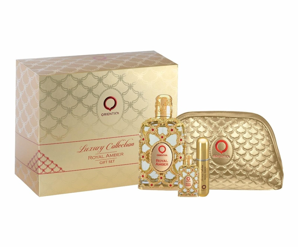 [6297001158302] Royal Amber Set Orientica 80 ml EDP Unisex