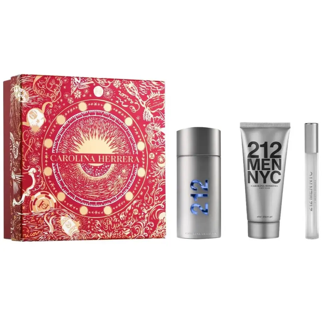 212 MEN SET 100ML EDT CAROLINA HERRERA CABALLERO 