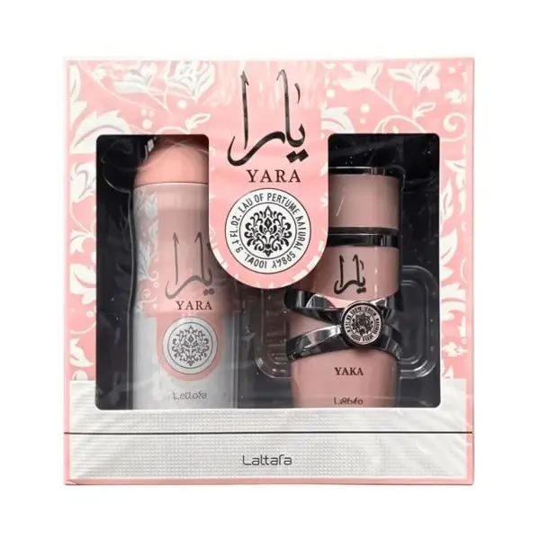 [6290360598727 746382279404 6291108736982] Yara Set Lattafa 100 ml EDP Dama