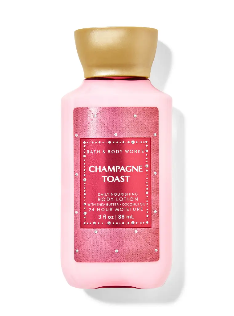 [667558871423 667559263999 667559301035] Mini Body Lotion Champagne Toast Bath & Body Works 88 ml BBW