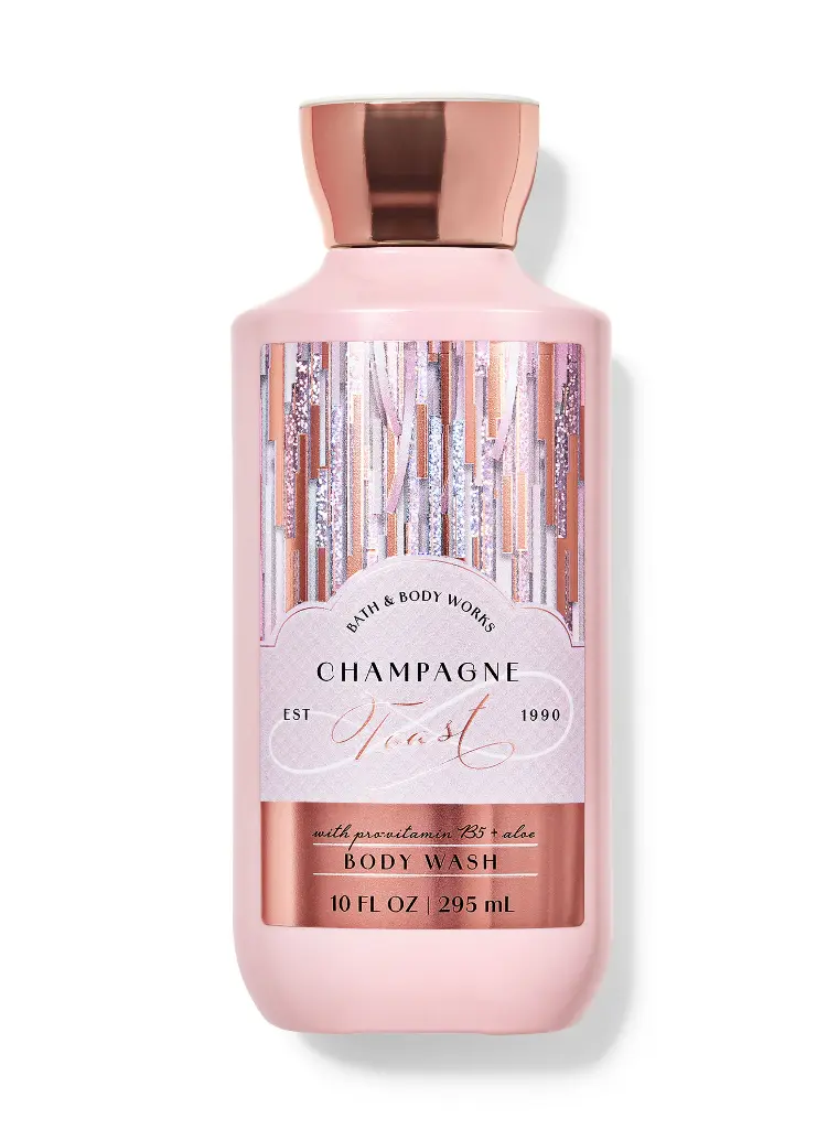 [667559296751 667659400973] Body Wash Champagne Toast Bath & Body Works 295 ml BBW
