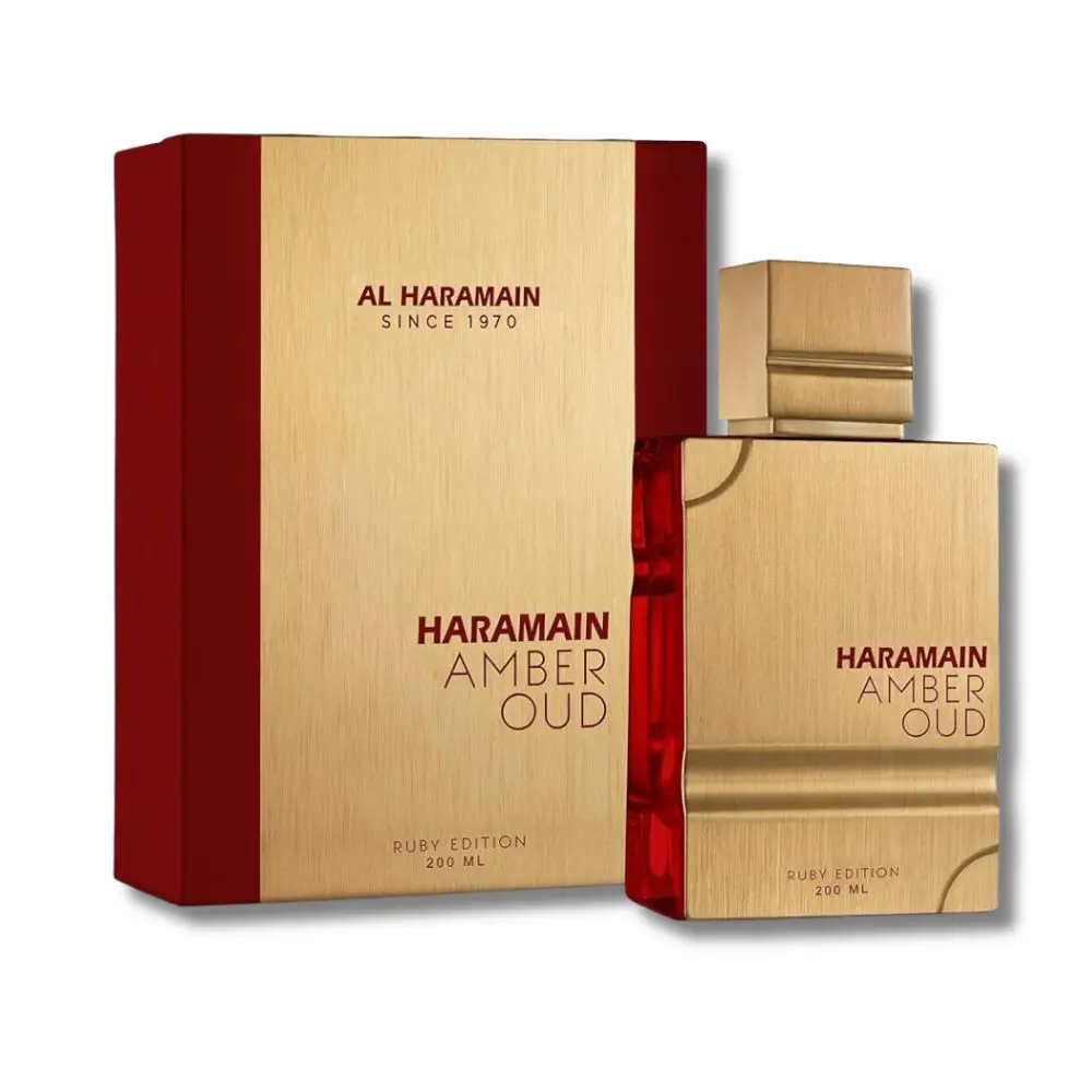 [6291100131853 1132198183] AMBER OUD RUBY 200ML EDP HARAMAIN UNISEX