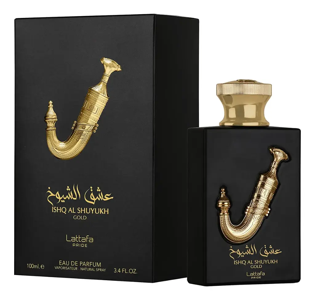 [6291108738665] Ishq Al Shuyukh Gold 100 ml EDP Lattafa Unisex