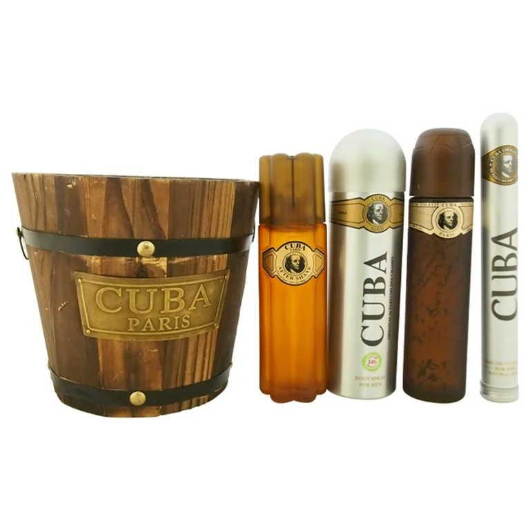 [5425017732334] Set Cuba Gold 100 ml EDT Dorado Caballero