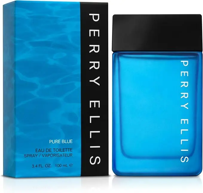 [844061012417] Pure Blue 100 ml EDT Perry Ellis Caballero