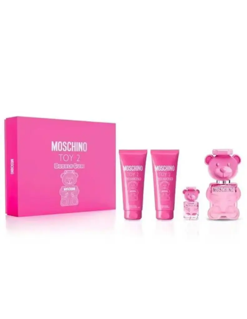 [8011003893805 1172034191 8011003903337] Toy 2 Bubble Gum Set Moschino 100 ml EDT Dama