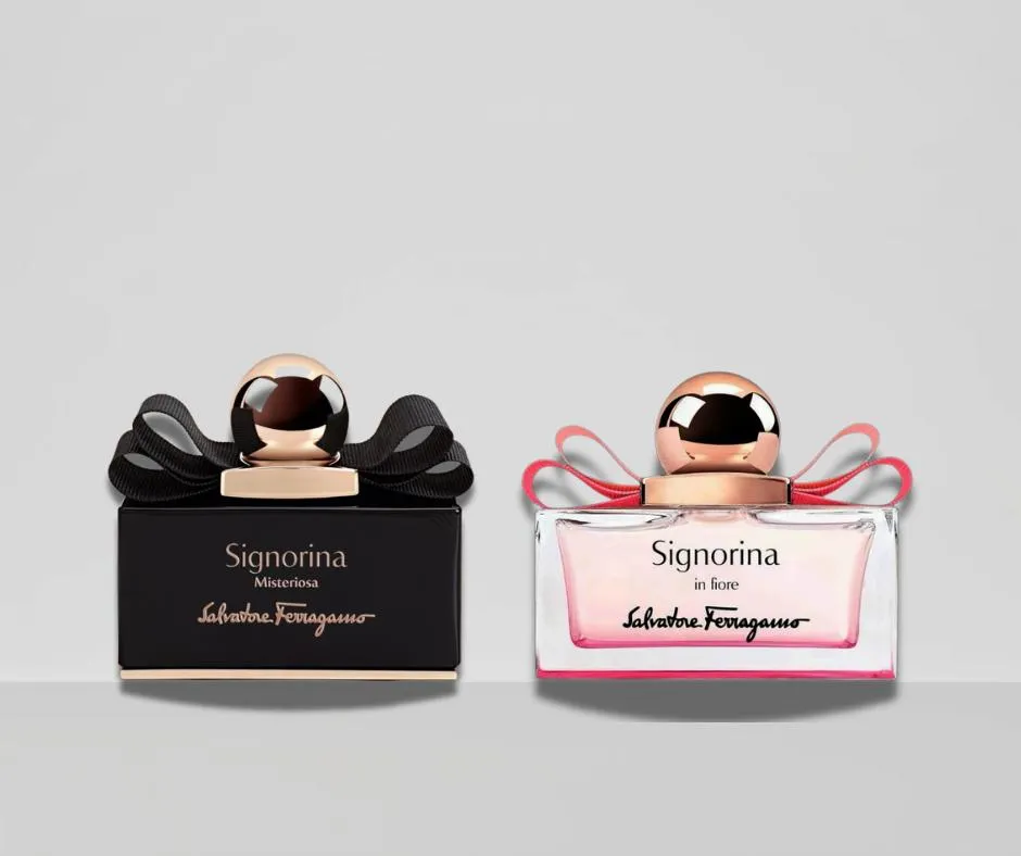 Duo Salvatore Ferragamo Signorina Misteriosa 100 ml Edp+in Fiore 100 ml EDT Dama