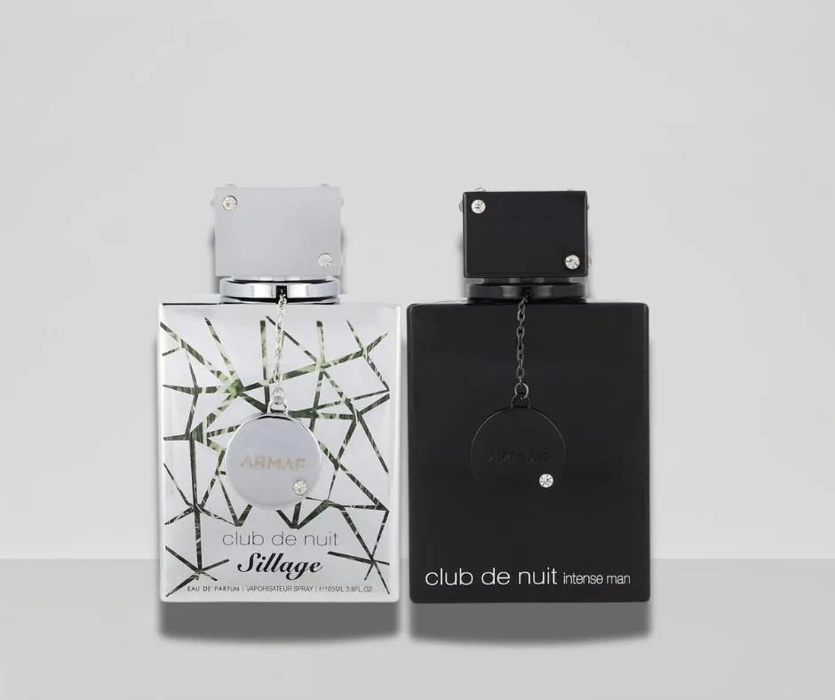 DUO ARMAF CLUB DE NUIT SILLAGE 105ML EDP UNISEX+INTENSE 105ML EDT CAB