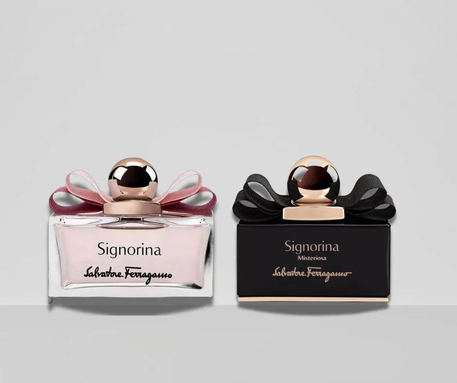 Duo Salvatore Ferragamo Signorina 100 ml Edp+misteriosa 100 ml EDP Dama