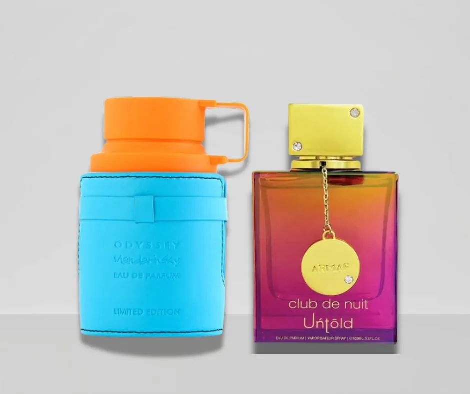 [1192639731] Duo Armaf Mandarin Sky 100 ml EDP Cab+club de Nuit Untold 105 ml EDP Unisex