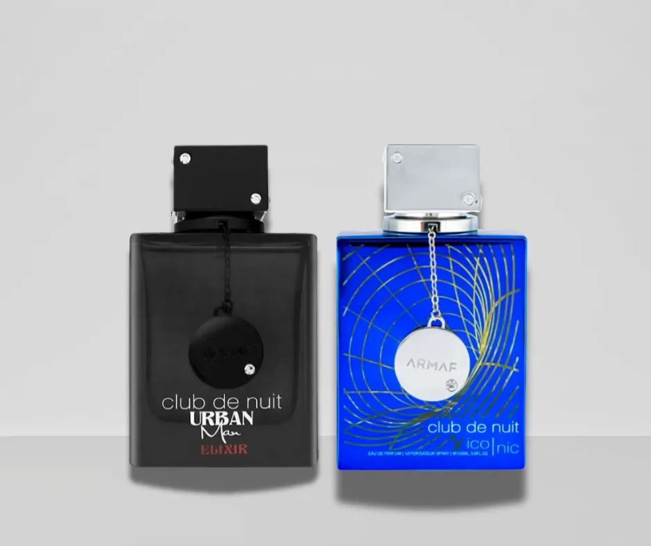 DUO ARMAF CLUB DE NUIT ICONIC 105ML EDP + URBAN MAN ELIXIR 105ML EDP CABALLERO
