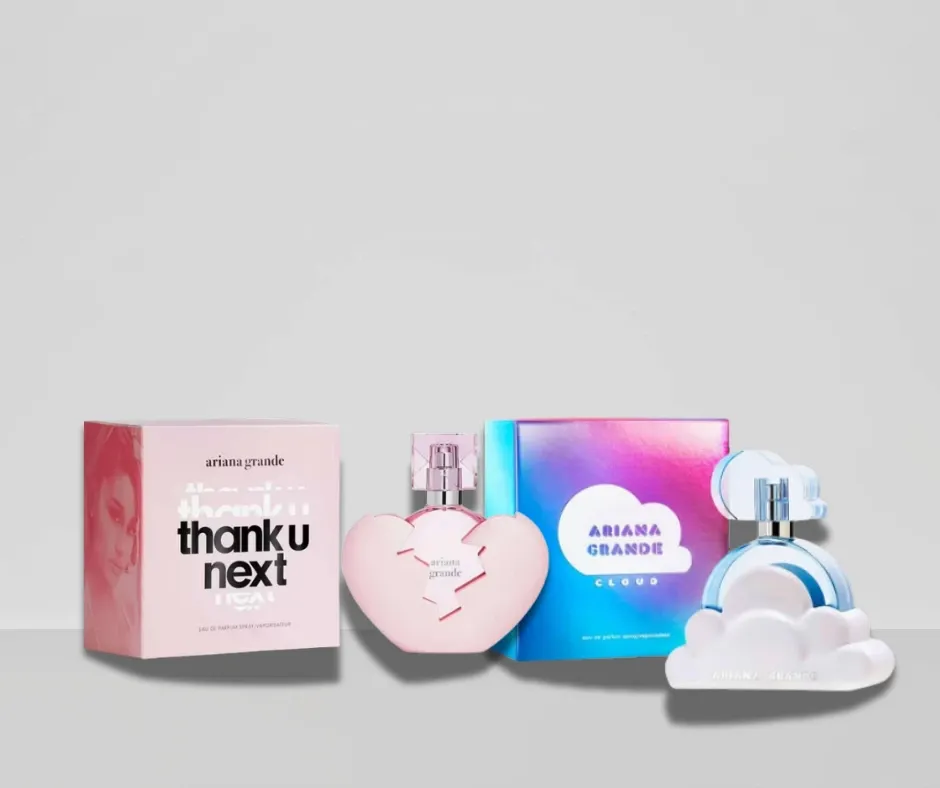[1171048296] Duo Ariana Grande Cloud 100 ml EDP + Thank U Next 100 ml EDP Dama