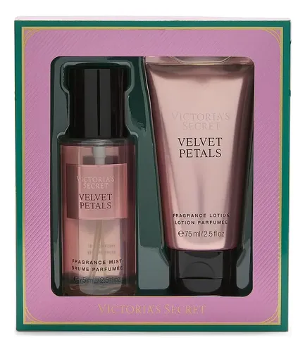 [197575905295] Mini Set Velvet Petals Victoria´s Secrets Body Mist+lotion Dama