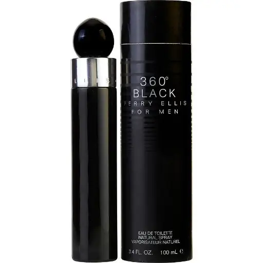 [844061000513] 360 BLACK 100ML EDT PERRY ELLIS CABALLERO