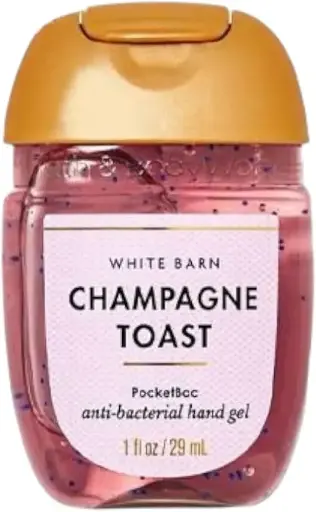 [667559304067 667659359363 667559304043 667559286974 667659343362] ANTIBACTERIAL CHAMPAGNE TOAST 29ML BBW