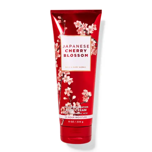 [667558218518 667559118725 667659326716] BODY CREAM JAPANESE CHERRY BLOSSOM 226g BBW