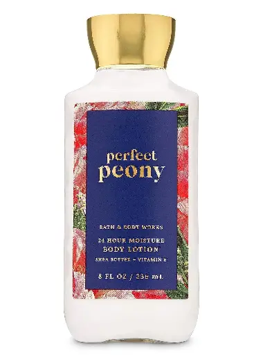 [667552243189] BODY LOTION PERFECT PEONY 236ML BBW
