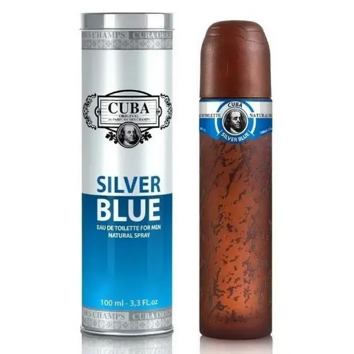 [5425017736400] CUBA SILVER BLUE 100ML EDT CABALLERO