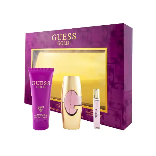 [085715329394 085715329882] GUESS GOLD SET 75ML EDP GUESS DAMA 