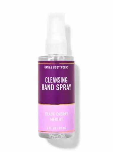 [667556515107] HAND SPRAY ANTIBACTERIAL BLACK CHERRY MERLOT 88ML BBW