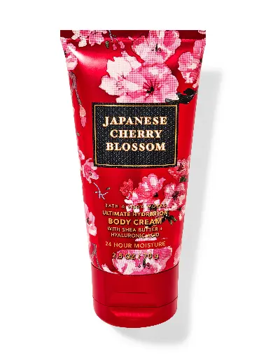 [667558226742 667556337358 667556246513 667559116875 667559116868] MINI BODY CREAM JAPANESE CHERRY BLOSSOM 70g BBW