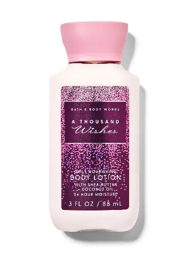 [667558570715 667559266136 667559294122 667558570722] MINI BODY LOTION A THOUSAND WISHES 88ML BBW