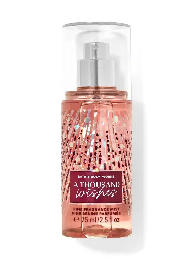 [667558216798 667556796858 667559293682] MINI BODY MIST A THOUSAND WISHES 75ML BBW