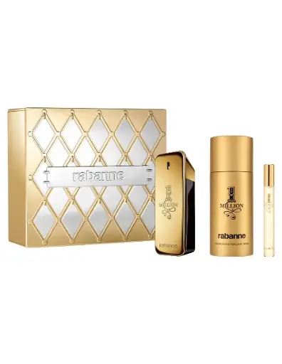 [3349668603589 3349668642519 3349668642519] ONE MILLION SET 100ML EDT PACO RABANNE CABALLERO