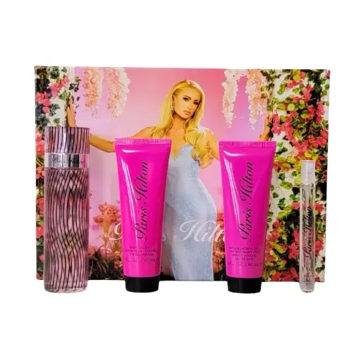 [608940583302 608940582862 608940586310] PARIS HILTON SET EDP 100ML DAMA
