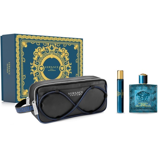 [8011003879434 8011003885237] VERSACE EROS SET 100ML EDP CABALLERO