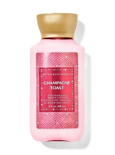 [667558871423 667559263999 667559301035] MINI BODY LOTION CHAMPAGNE TOAST 88ML BBW