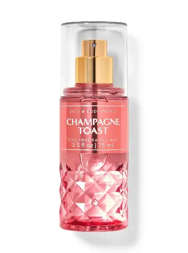 [667559280774 667558871409 667559301011] MINI BODY MIST CHAMPAGNE TOAST 88ML BBW