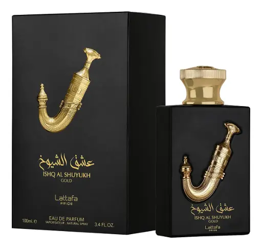 [6291108738665] ISHQ AL SHUYUKH GOLD 100ML EDP LATTAFA UNISEX