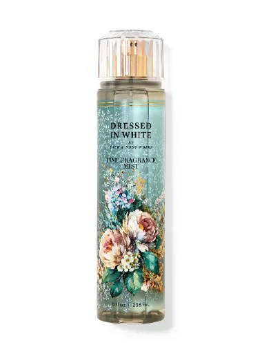 [667559142782] BODY MIST DRESSED IN WHITE 236ML BBW